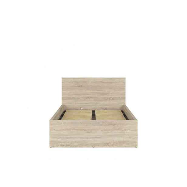 BRW Postel TETRIX s roštem LOZ/120/B, dub sonoma
