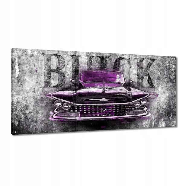 Obrazy 120x60 Fialový Buick