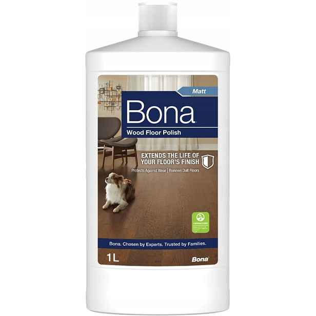 Péče o podlahy Bona Wood Floor Polish Mat 1L