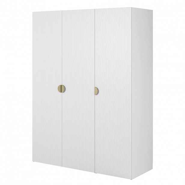 Selsey ŠATNÍ SKŘÍŇ Moonir bílá, 150 cm