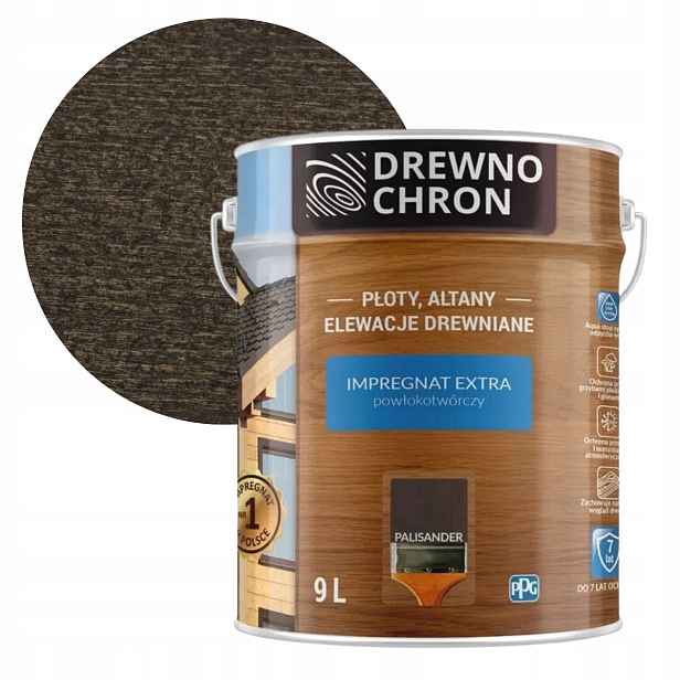 Drewnochron Impregnát Extra 9L Palisandr