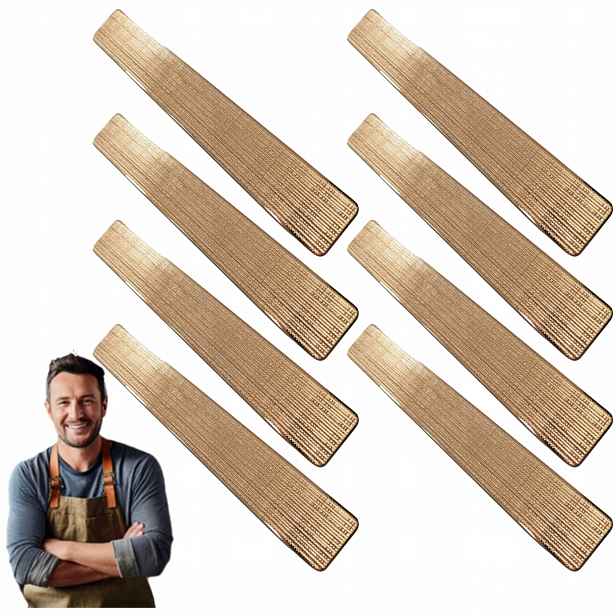 Nábytková Úchytka do skříňky Zásuvky Nao 190 mm Zlatý Lesk 8ks