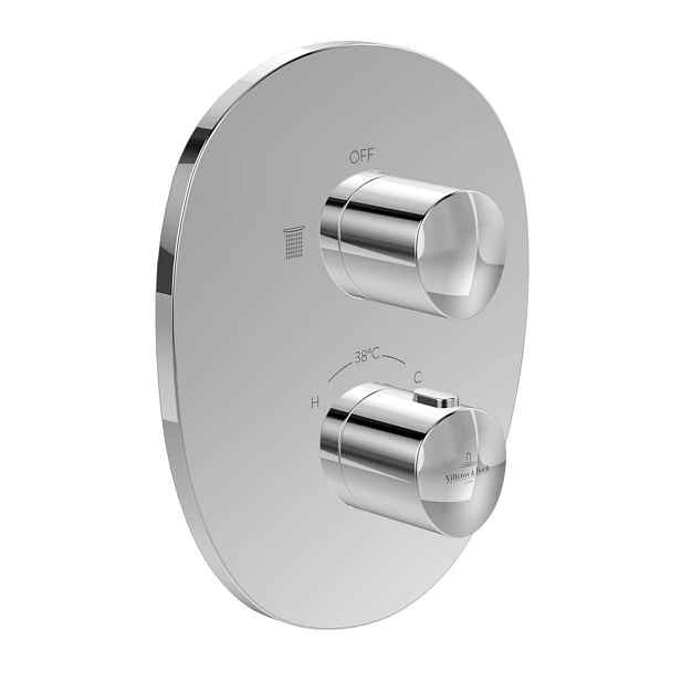Villeroy & Boch Antao - Termostatická sprchová baterie pod omítku, s tělesem, chrom TVS11100100061