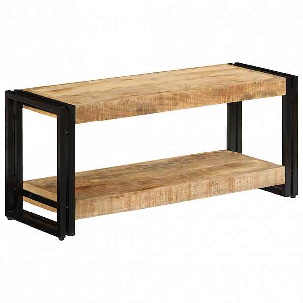 vidaXL TV stolek 90 x 30 x 40 cm masivní mangovníkové dřevo