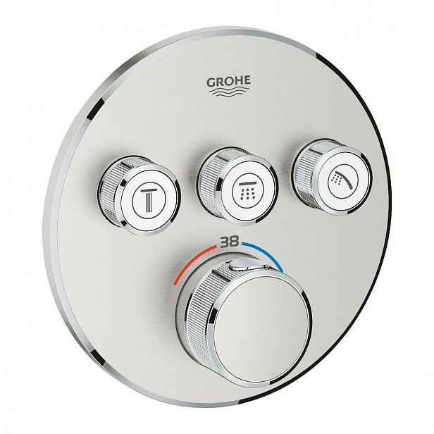 Termostat Grohe Smart Control s termostatickou baterií supersteel 29121DC0