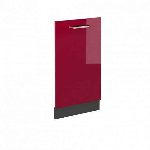 Vicco PŘEDNÍ PANEL R-Line Červená vysoký lesk 45 cm bez pracovní desky