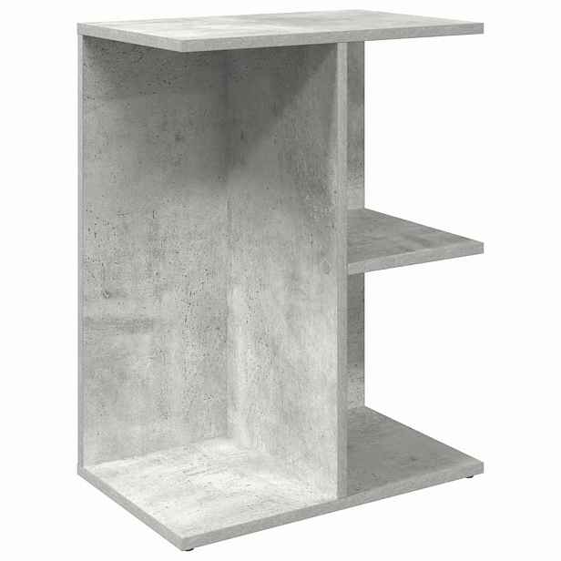 vidaXL Noční stolek betonově šedý 46,5x29x61 cm kompozitní dřevo
