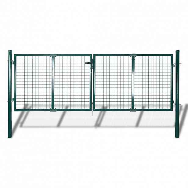 vidaXL Zahradní pletivo branka plot dveře stěna mříž 300 x 75 cm