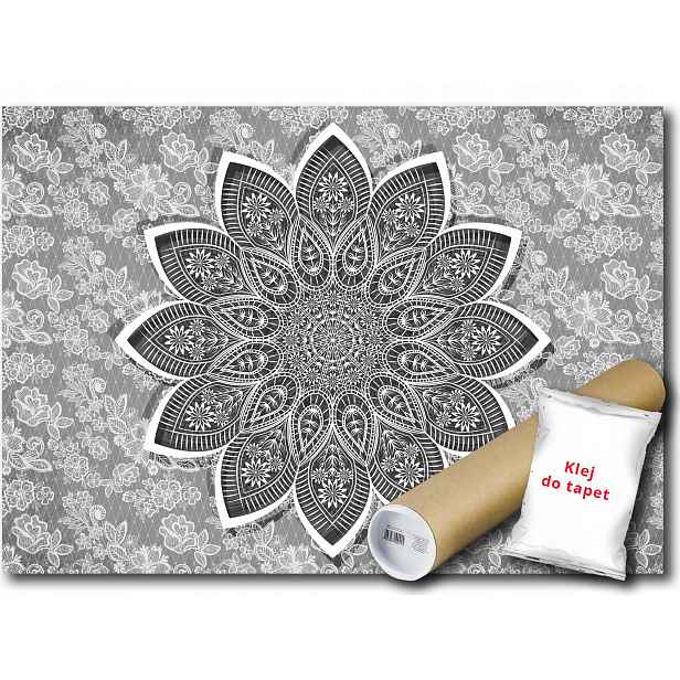 Vinylová fototapeta Mandala Krajka Boho 152x104