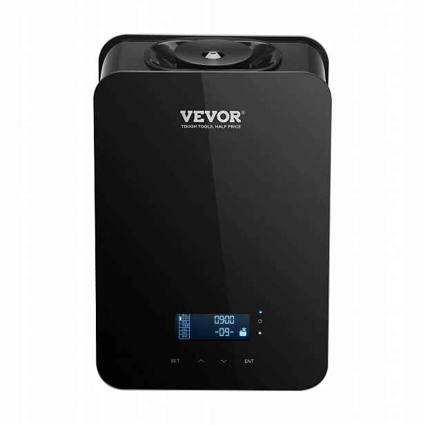 Difuzér s vůní černý Bluetooth 180 ml 185 m2 bezvodé sklo 5 W A311