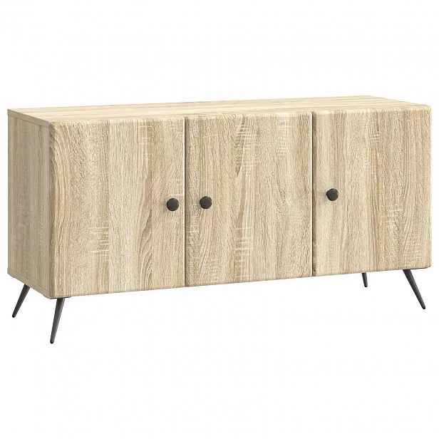vidaXL Televizní skříň Dub sonoma 99 x 34,5 x 50 cm Kompozitní dřevo