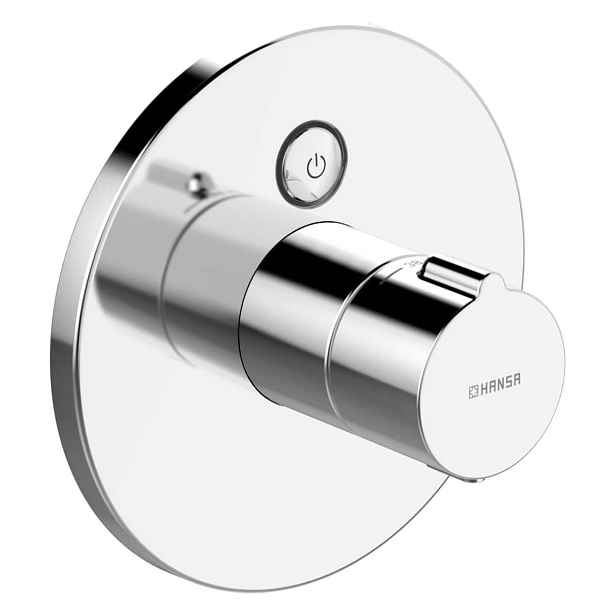Hansa Electra - Elektronická termostatická sprchová baterie pod omítku, bateriové napájení, Bluetooth, chrom 81919009