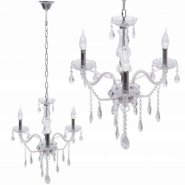 Lampa 300752 kryształowa 3-ramienna