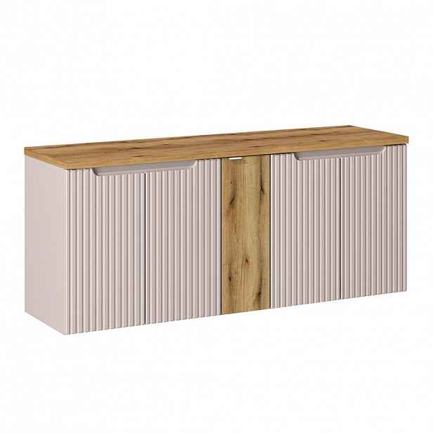 Petits-meubles SKŘÍŇKA POD UMYVADLO 140cm Riva Kašmír