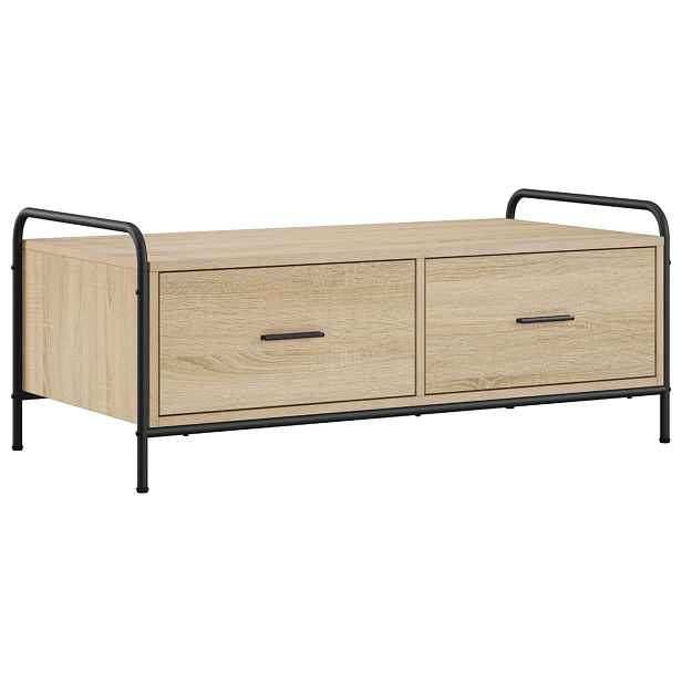 vidaXL Konferenční stolek Dub sonoma 99,5 x 49 x 41 cm