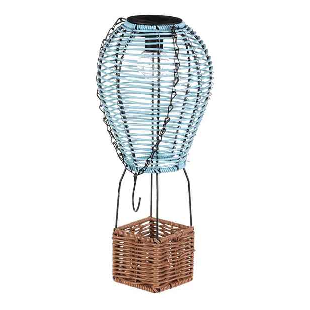 Autronic Solární zahradní lucerna LED PLA113 BLUE-L - modrá