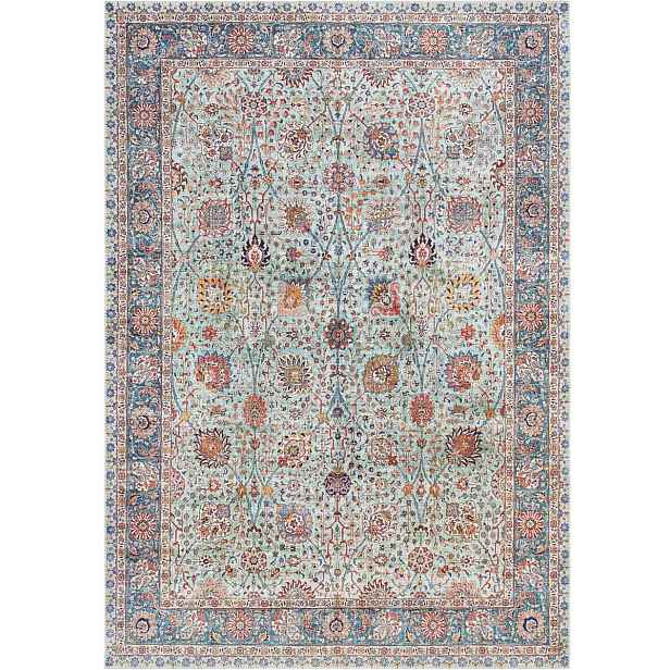 Koberec vícebarevný s květinami Elle Decor 200 x 290 cm