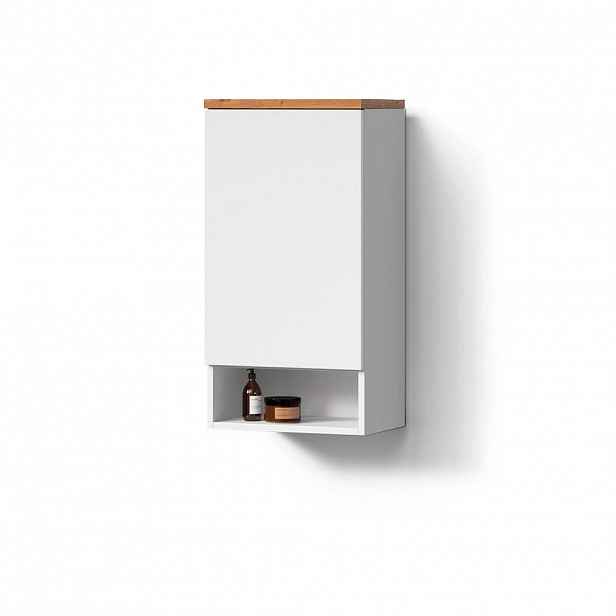 Livinity® SKŘÍŇKA DO KOUPELNY Tanaro Bílá 40 x 77.5 cm se 4 přihrádkami
