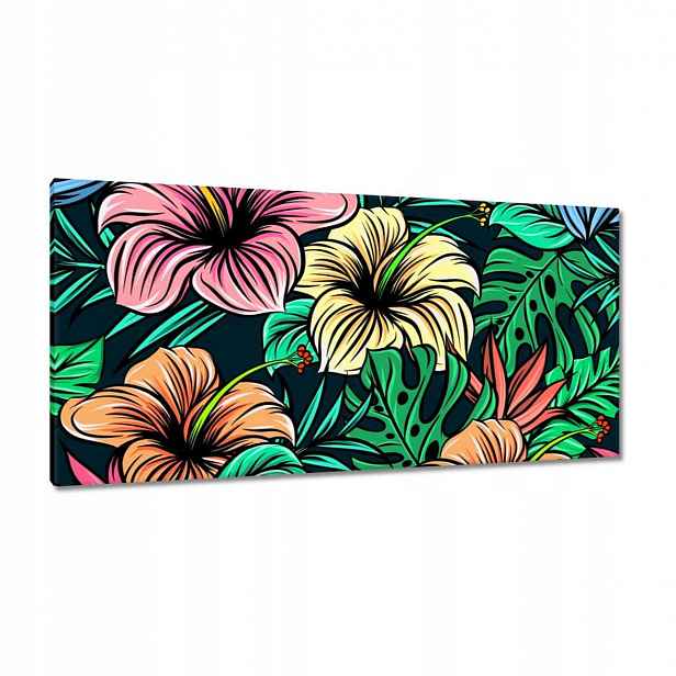 Obrazy 115x55 Monstera Zelený list