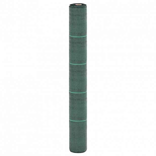 vidaXL Mulčovací textilie zelená 1 x 50 m PP