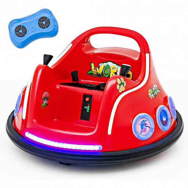 COSTWAY AUTOSCOOTER 12V pro děti červený