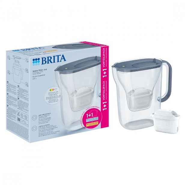 Filtrační konvice na vodu BRITA Style Essential 2,4 l + 2 filtry Maxtr
