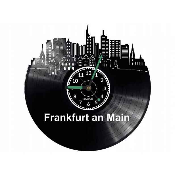 Frankfurt an Main Nápad na Dárek Nástěnná Dekorace z vinylové desky