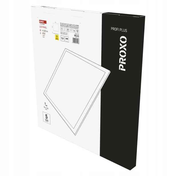 Led panel Proxo 60 x 60 cm 10 mm, 33 W, 4 100 lm, vestavný, neutrální…