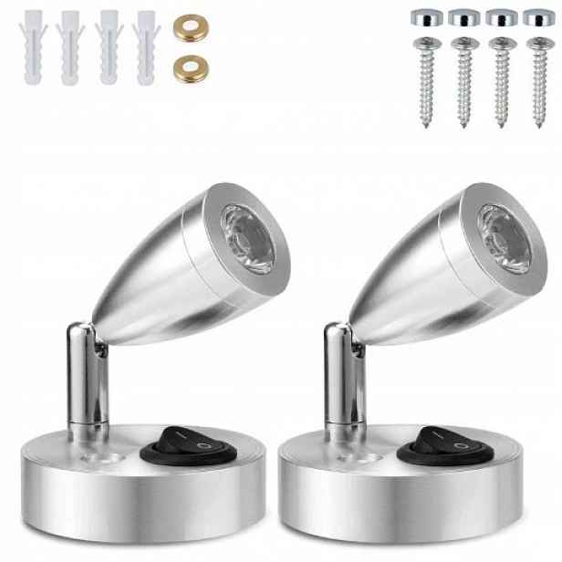 2KS 12V Reflektorová Led Lampa Nástěnná Svítidla Na Čtení
