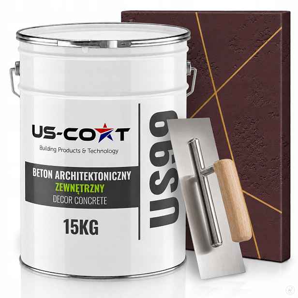 Fasádní Omítka S Betonu 15 Kg Vínová H3110 Hotová Hmota Stěrka
