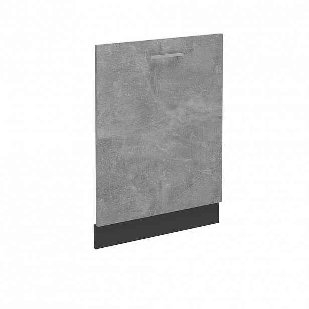 Vicco ČELNÍ PANEL MYČKY R-Line Beton 60 cm bez pracovní desky