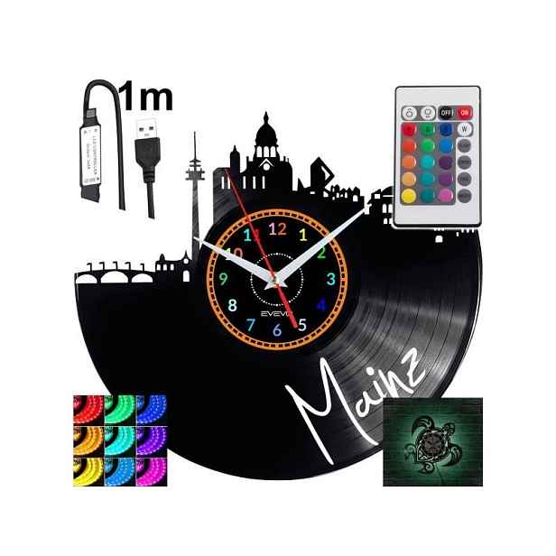 Hlavní Dárek Originální dekorace do domu Hodiny z vinylové desky