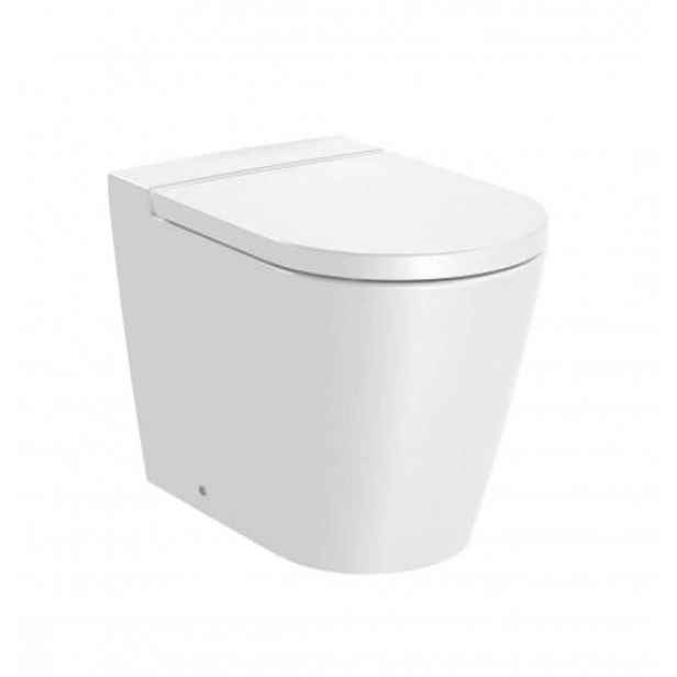 Roca Inspira - Stojící WC, Vario odpad, Rimless, bílá A347526000
