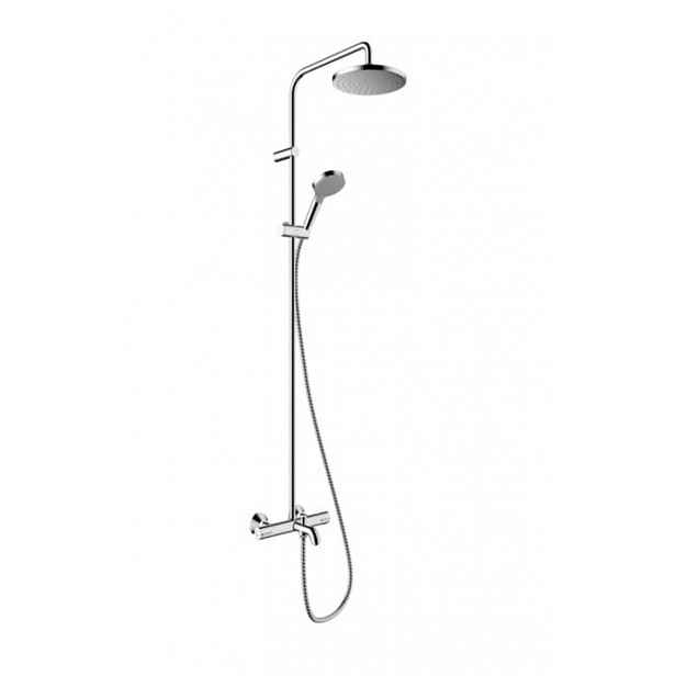 Sprchový systém Hansgrohe Vernis Blend na stěnu s termostatickou baterií chrom 26274000