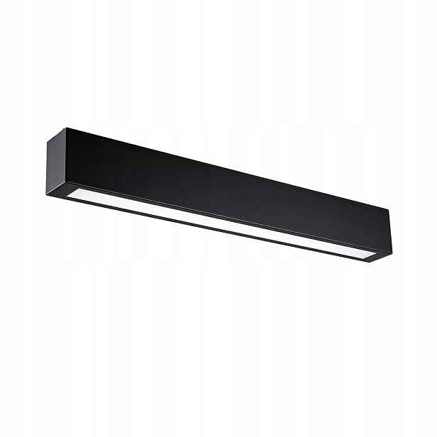 Nástěnné svítidlo Ibros 63 cm černé IP44 Led Cct