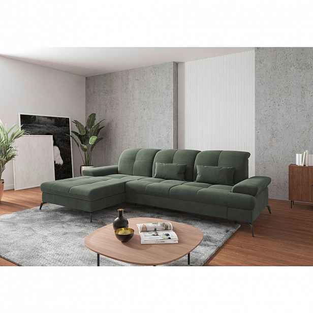 Sit & More ROHOVÁ SEDAČKA, textil, zelená