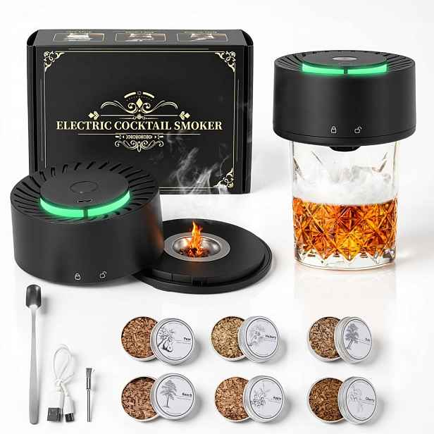 Sada Na Uzení Whisky Smoker Elektrická Dřevěná Jako dárek