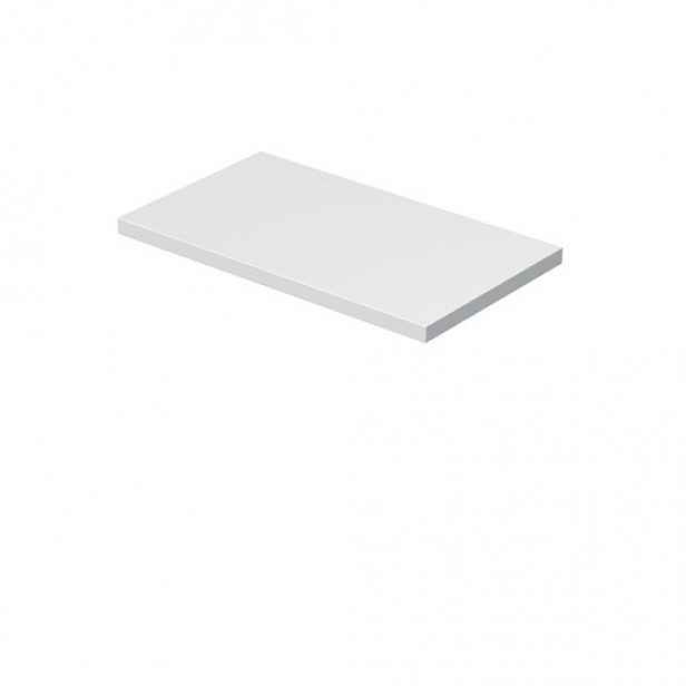Krycí deska Naturel Cube 60x3,6x46 cm bílá lesk CUBE46KD6036BL