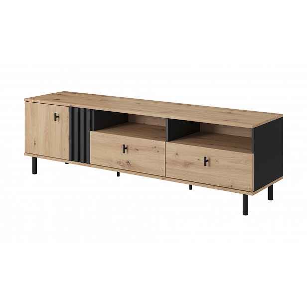 TV stolek Marvin 165, dub artisan / antracit HELCEL