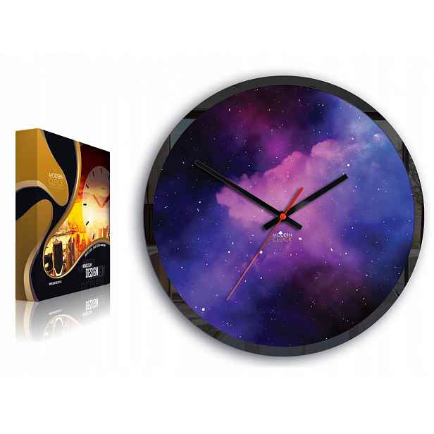 Zajímavý nástěnný hodinový stroj Galaxy Diy Ultra Tichý