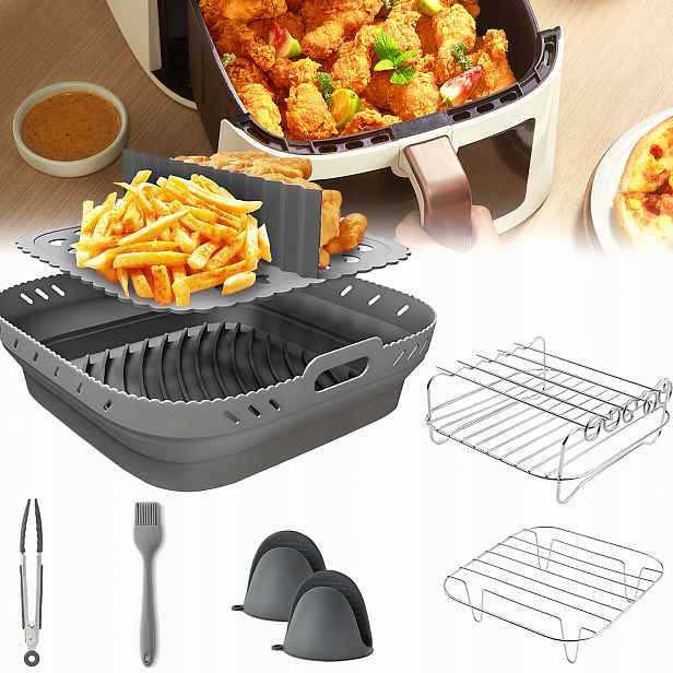 Organizér Air Fryer Silikonová beztuková fritéza Papír na pečení