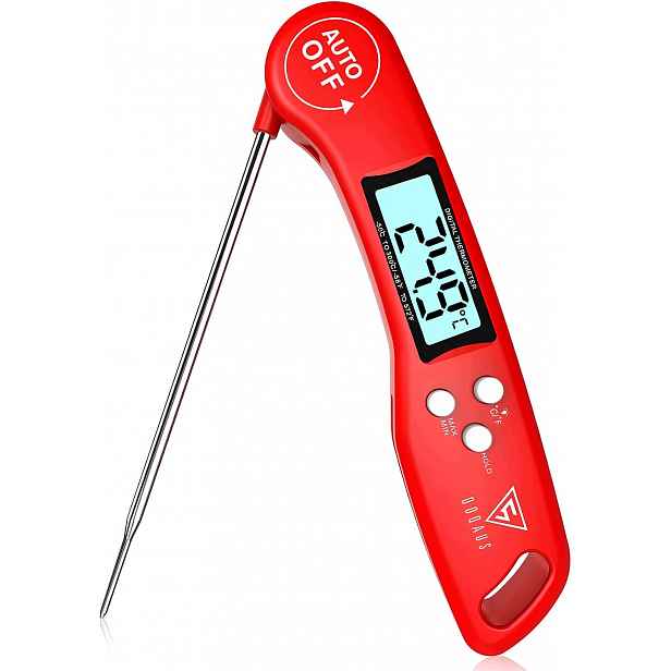 Digitální Kuchyňský Teploměr Na Maso A Gril Do Trouby, Rychlý, LCD, 300°C