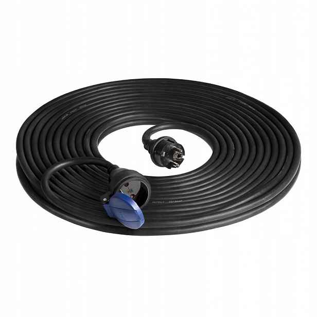 Prodlužovací Kabel IP44, 1x2P+Z 20 m, olejotěsný, 3x1,5 mm²