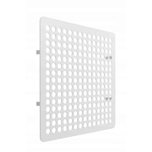 Ventilační Mřížka Kovová 30x30 Bílá