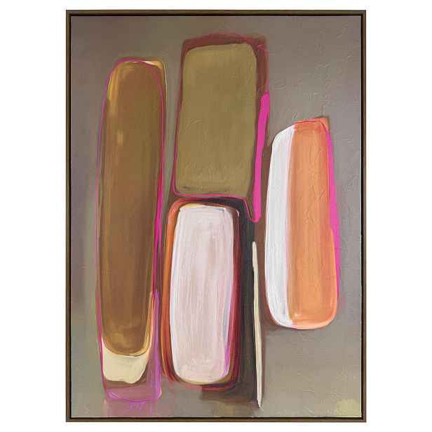 Reinders! MALBA NA PLÁTNĚ, abstraktní, 78/100 cm