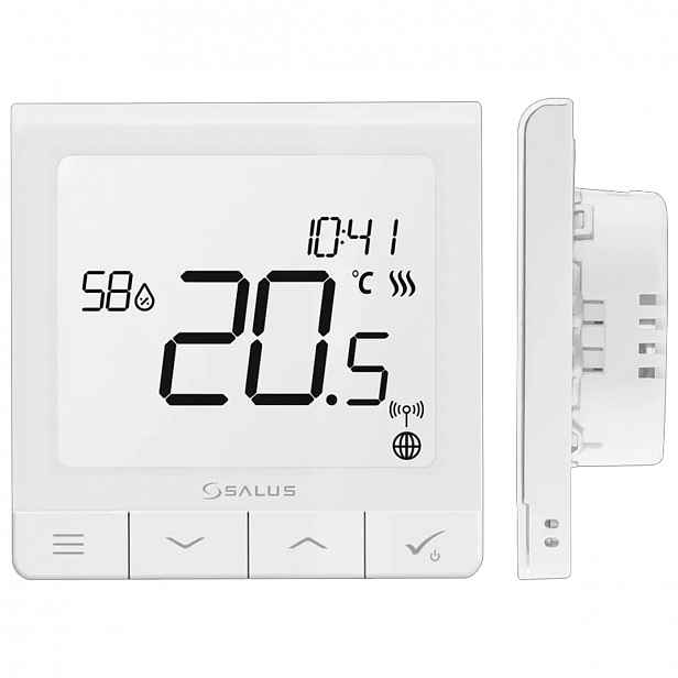 Drátový Podomítkový Regulátor Teploty Salus SQ610 Iltc