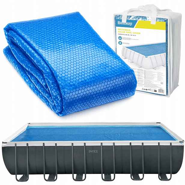 Tepelný Kryt Krycí Plachta Do Bazénu 732 X 366 CM Bestway 58228