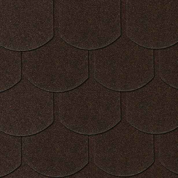 asfaltový šindel Karpiówka Bronzová 1 ks 0,16 M2, 1 Opk. 3,85 M2