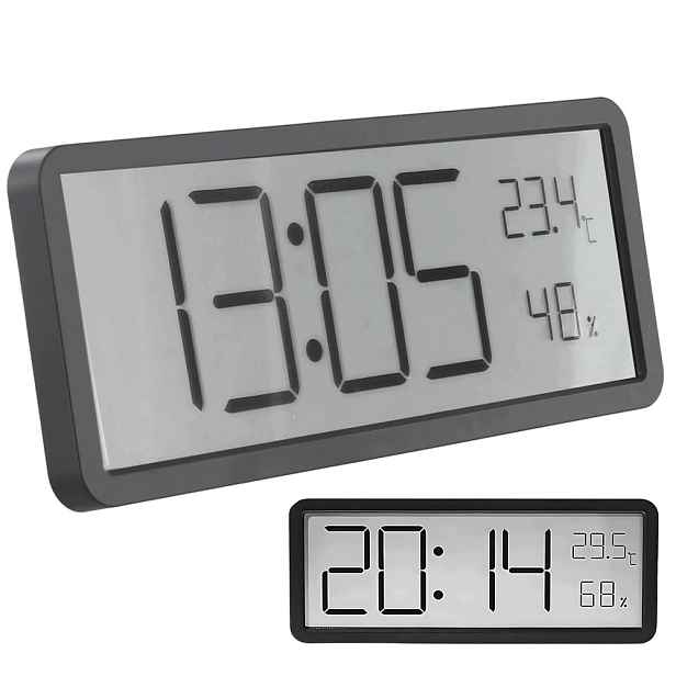 Hodiny Digitální Digitální LCD stojící nástěnný vlhkoměr s teploměrem Usb