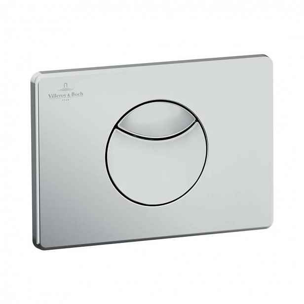 Villeroy & Boch ViConnect - Ovládací tlačítko splachování, matný chrom 92248569